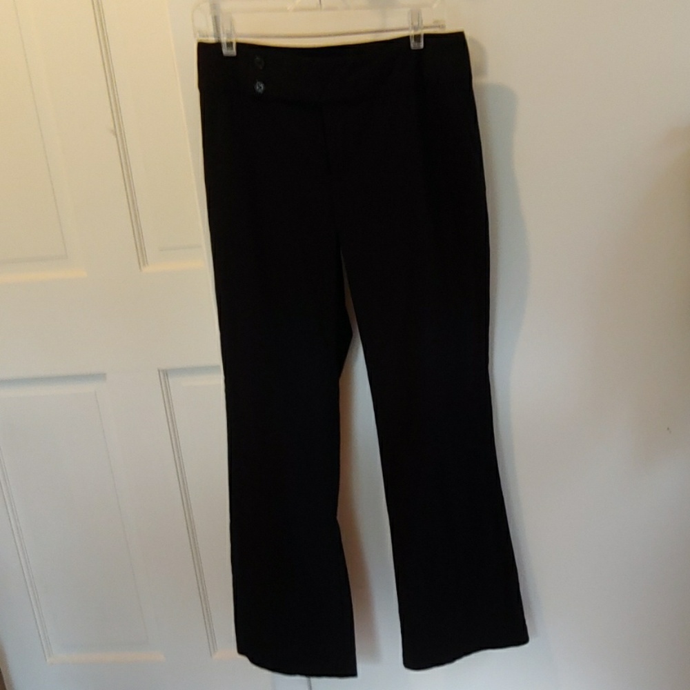 Black Rayon Pant